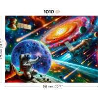 WOODEN CITY Drevené puzzle Objavovanie vesmíru 1010 dielikov