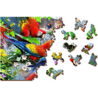 WOODEN CITY Drevené puzzle Ostrov papagájov 505 dielikov