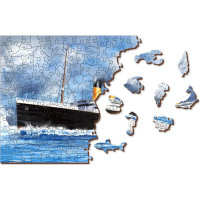 WOODEN CITY Drevené puzzle Titanik 505 dielikov