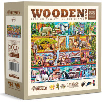 WOODEN CITY Drevené puzzle Úžasný svet zvierat 1010 dielikov