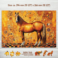 WOODEN CITY Drevené puzzle Viedenský kôň 505 dielikov
