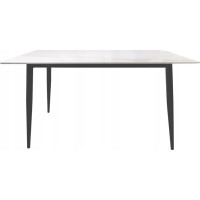 Jedálenský stôl SATUARIO 120x70x75 cm - béžový