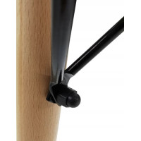 Jedálenský stôl CARO 80 cm - biely