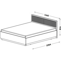 Posteľ PRESTIGO P13 - 200x160 cm