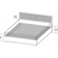 Posteľ PRESTIGO P13 - 200x160 cm
