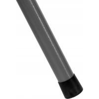 Zostava cateringového nábytku FETA BLACK (stôl 180 cm + 6 stoličiek) - čierna