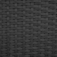 Zostava záhradného ratanového nábytku MAGNOLIA - čierna/béžová