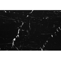Jedálenský okrúhly stôl PARIS Black 80 cm - čierny mramor