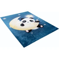 Detský koberček EMMA - Panda na mesiaci