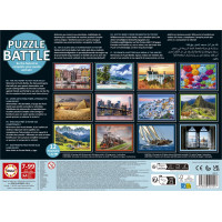EDUCA Puzzle bitka Cestovanie 12x42 dielikov