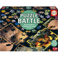 EDUCA Puzzle bitka Príroda 12x42 dielikov