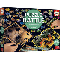 EDUCA Puzzle bitka Príroda 12x42 dielikov