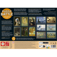 EDUCA Puzzle bitka Umenie 12x42 dielikov