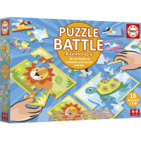 EDUCA Puzzle bitka Zvieratká 16x9 dielikov
