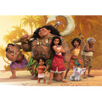 EDUCA Puzzle Vaiana 2, 4v1 (50,80,100,150 dielikov)