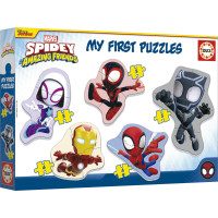 EDUCA Baby puzzle Spidey a jeho úžasní priatelia 5v1 (3-5 dielikov)