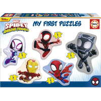 EDUCA Baby puzzle Spidey a jeho úžasní priatelia 5v1 (3-5 dielikov)