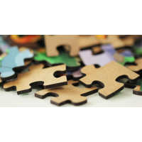 ART PUZZLE Drevené puzzle Roztomilí tučniaky 25 dielikov