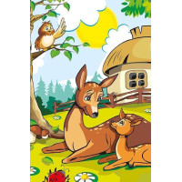 ART PUZZLE Drevené puzzle Srnčia mamička 25 dielikov