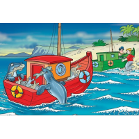 ART PUZZLE Drevené puzzle Šťastní tulene 25 dielikov
