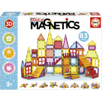 EDUCA Magnetická stavebnica Magnetics 83 vďaky EDUCA Magnetická stavebnica Magnetics 83 vďaky