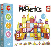 EDUCA Magnetická stavebnica Magnetics 83 vďaky