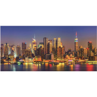 EDUCA Panoramatické puzzle Mrakodrapy v New Yorku 3000 dielikov