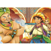ART PUZZLE Puzzle Aladin a kúzelná lampa 2x100 dielikov
