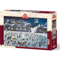 ART PUZZLE Puzzle Tanec na ľade 2000 dielikov