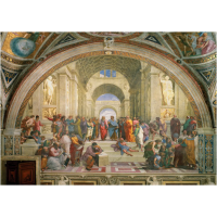 ANATOLIAN Puzzle Aténska škola 3000 dielikov