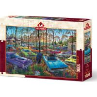 ART PUZZLE Puzzle Autovrakovisko 1000 dielikov