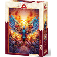 ART PUZZLE Puzzle Farebný Fénix 1000 dielikov