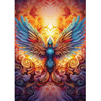 ART PUZZLE Puzzle Farebný Fénix 1000 dielikov