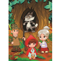 ART PUZZLE Puzzle Červená Čiapočka 50 dielikov