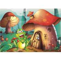 ART PUZZLE Puzzle Domček Hríbik 24+35 dielikov