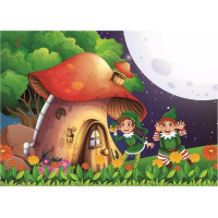 ART PUZZLE Puzzle Domček Hríbik 24+35 dielikov