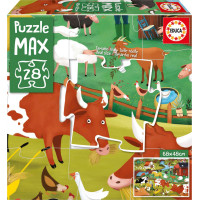 EDUCA Puzzle Farma 28 dielikov