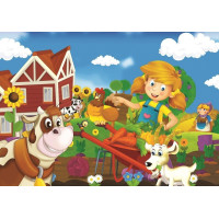 ART PUZZLE Puzzle Farmárka 35+60 dielikov