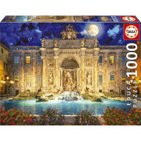 EDUCA Puzzle Fontána Di Trevi, Rím 1000 dielikov