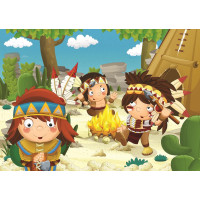 ART PUZZLE Puzzle Indiáni 50 dielikov
