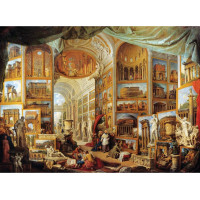 ANATOLIAN Puzzle Interiér imaginárnej obrazovej galérie 1000 dielikov