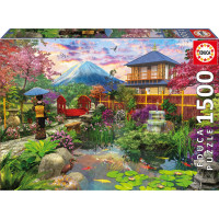 EDUCA Puzzle Japonská záhrada 1500 dielikov