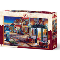 ART PUZZLE Puzzle Kaviareň Chez Michelle 500 dielikov