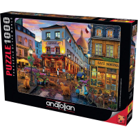 ANATOLIAN Puzzle Kaviareň Montmartre 1000 dielikov