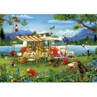 EDUCA Puzzle Kempovanie 1000 dielikov