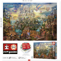 EDUCA Puzzle Mesto snov 2000 dielikov