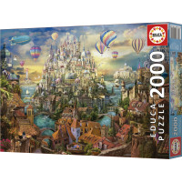EDUCA Puzzle Mesto snov 2000 dielikov