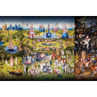 ART PUZZLE Puzzle Museum Series: Záhrada pozemských rozkoší 2000 dielikov