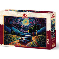 ART PUZZLE Puzzle Noc v Transylvánii 1000 dielikov