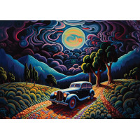 ART PUZZLE Puzzle Noc v Transylvánii 1000 dielikov